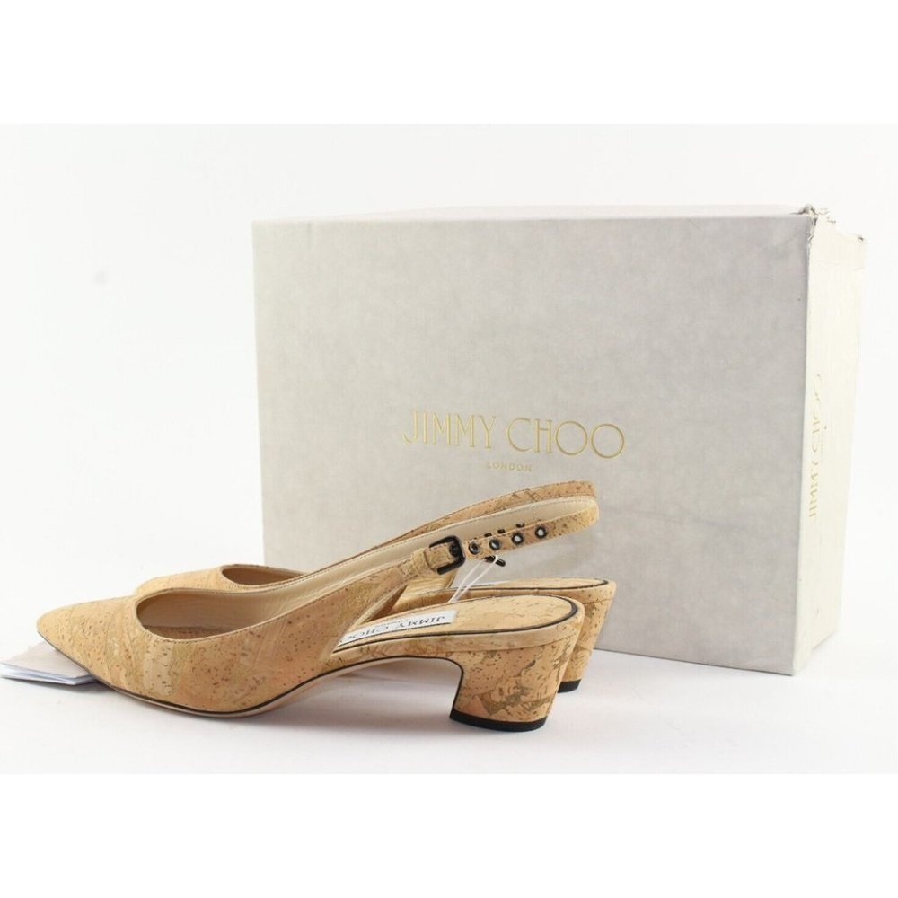JIMMY CHOO Cork Kitten Heels 1JC111K